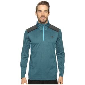 The North Face Kilowatt 1/4 Zip Pullover Blue FlashDry-XD Lightweight Mens Large